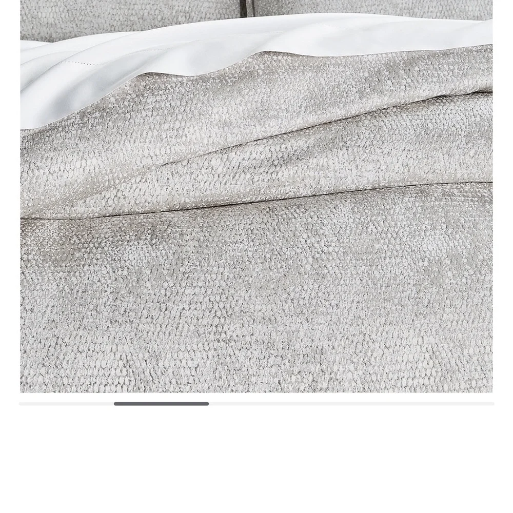 Hotel Collection Gray Comforter with Modern Geometric Design